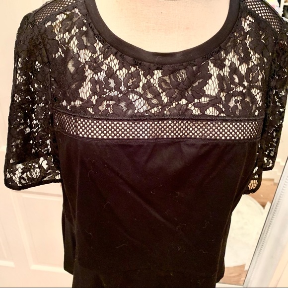 Rebecca Taylor lace sleeves, bodice, peplum waist - Picture 5 of 8